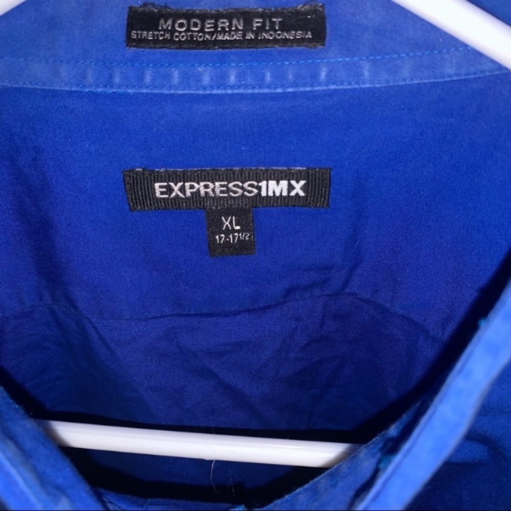 Express Mens Button Down Shirts Bundle Xl - image 4
